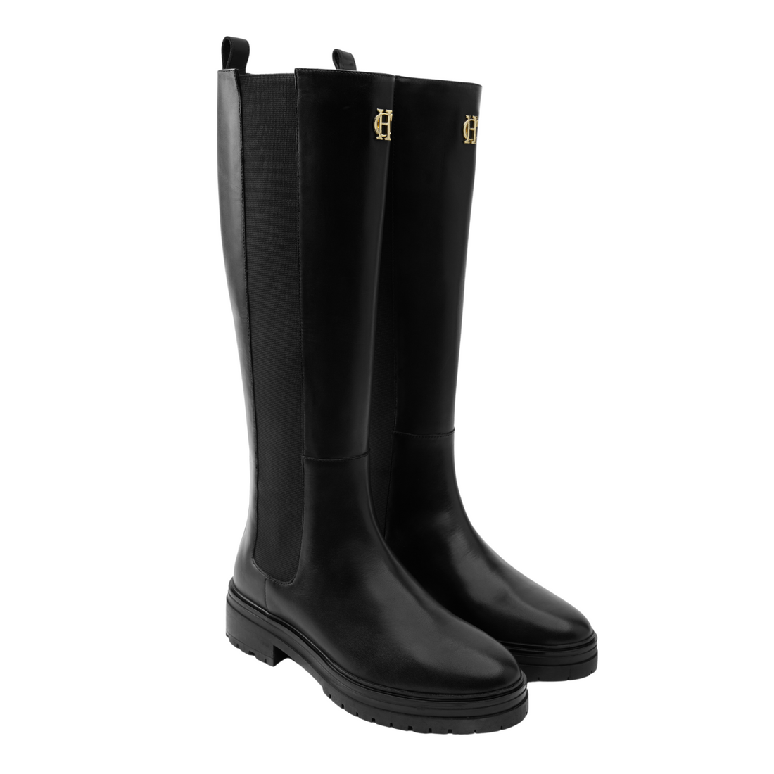 Astoria Knee Boot Black