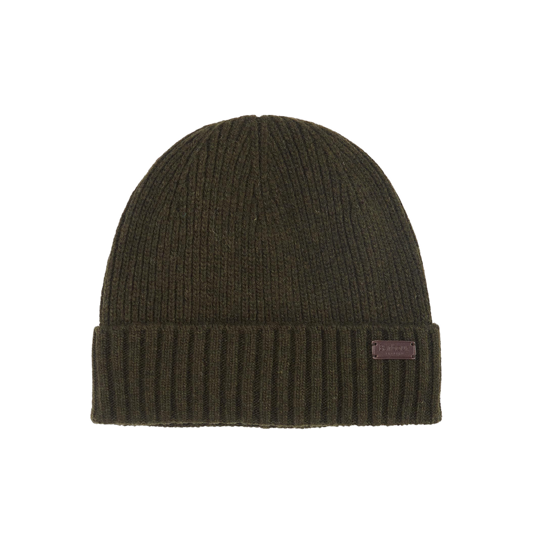 Barbour Carlton Beanie Hat Dark Green