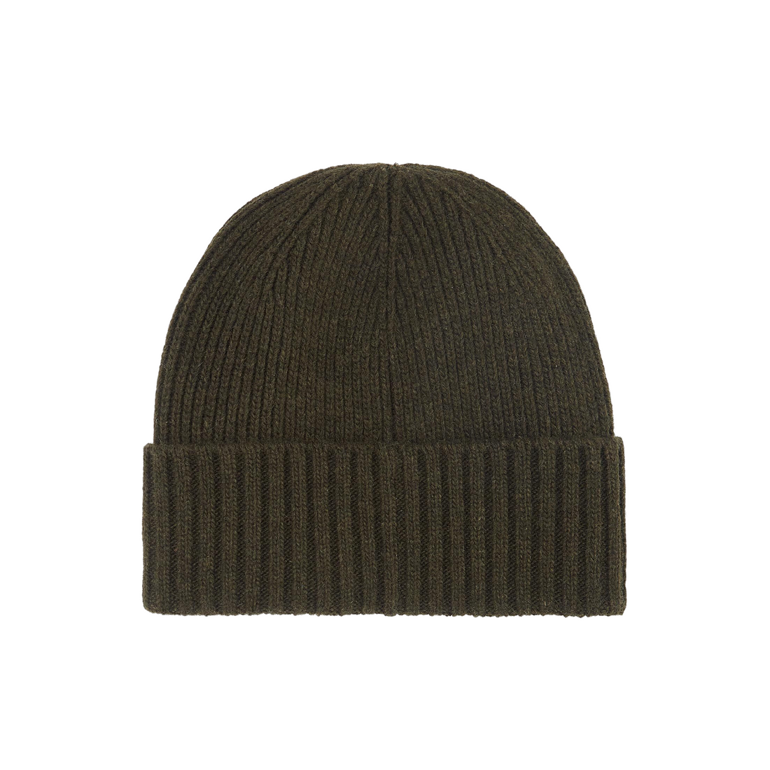 Barbour Carlton Beanie Hat Dark Green