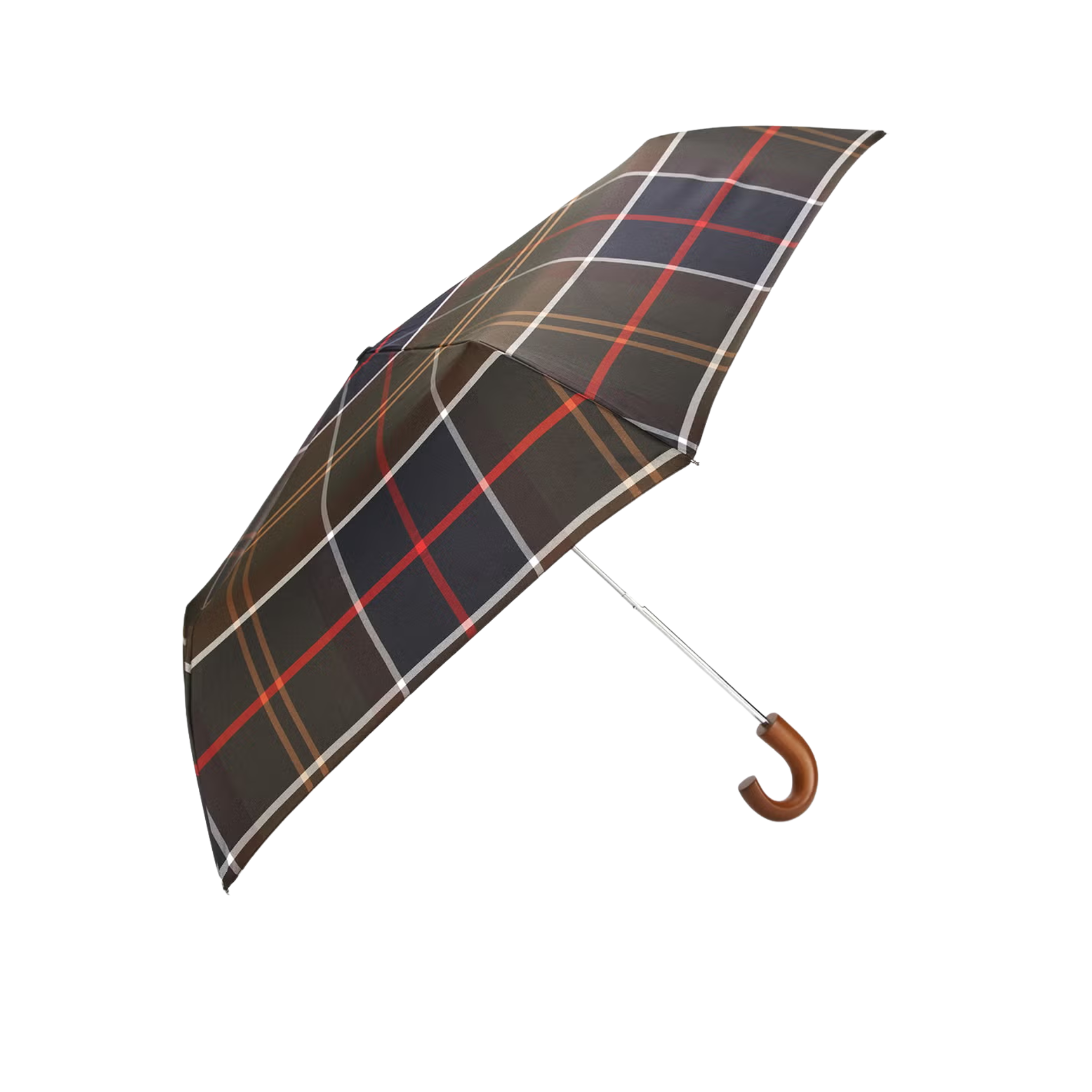 Barbour Tartan Mini Umbrella