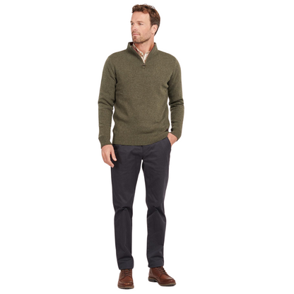 Nelson Essential Half Zip Seaweed