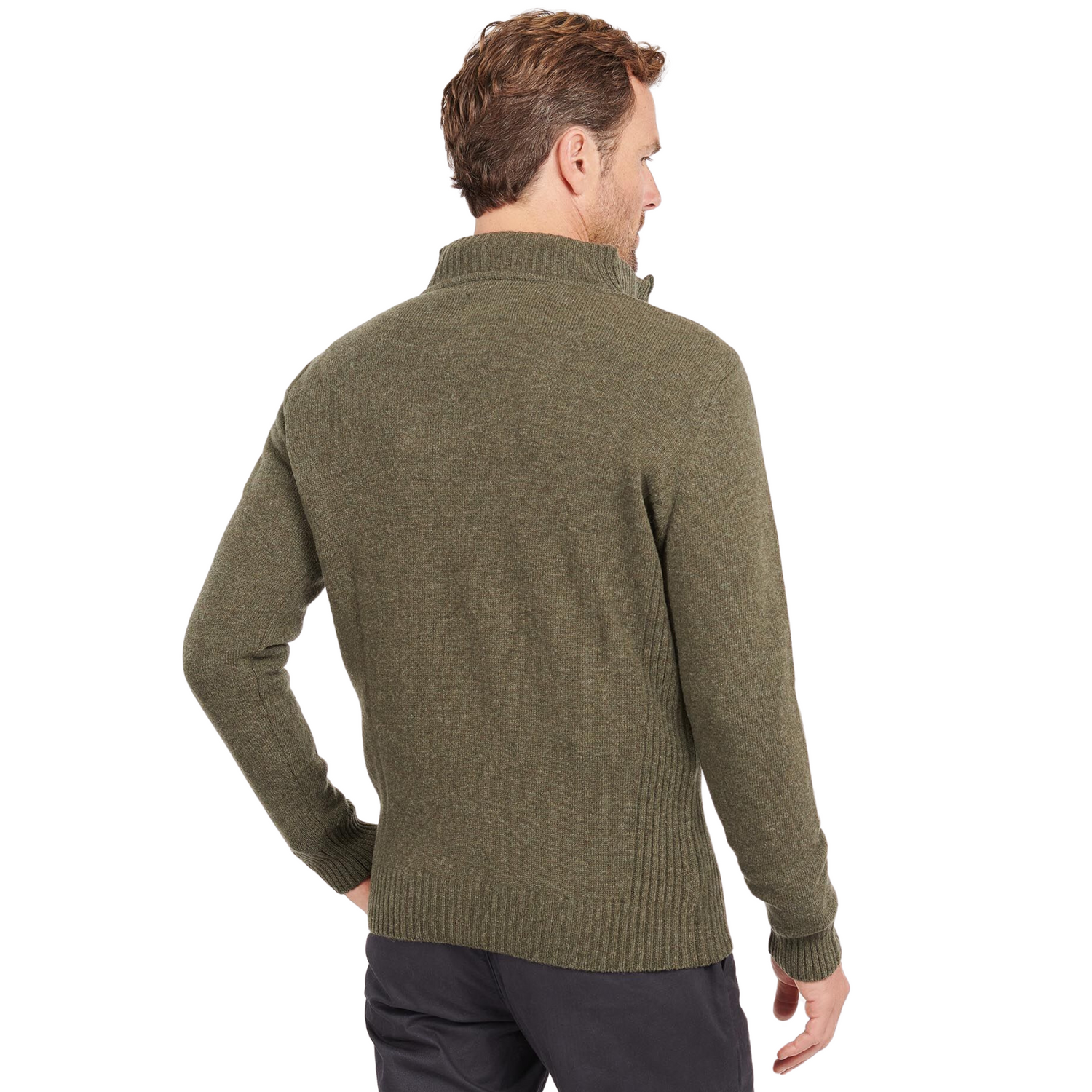 Nelson Essential Half Zip Seaweed