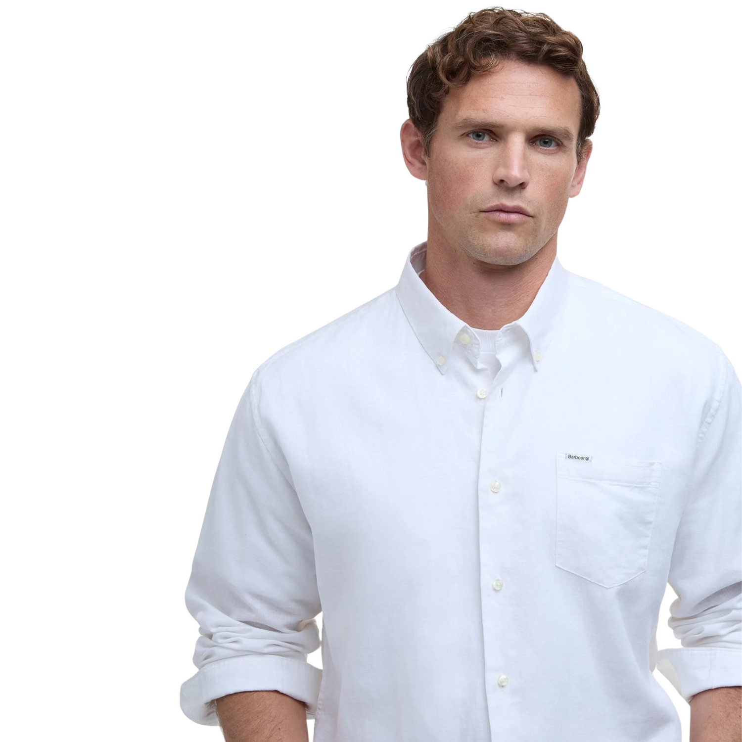 Nelson Tailored Shirt White