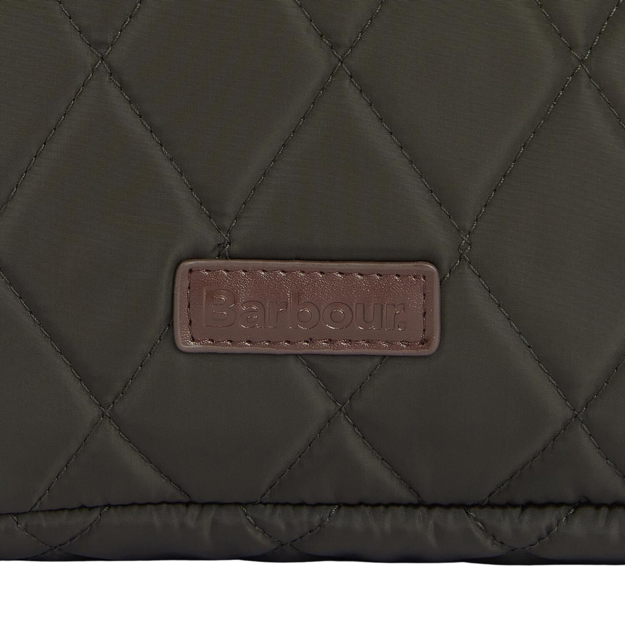 Quilted Backpack Olive Green