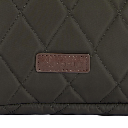 Quilted Backpack Olive Green