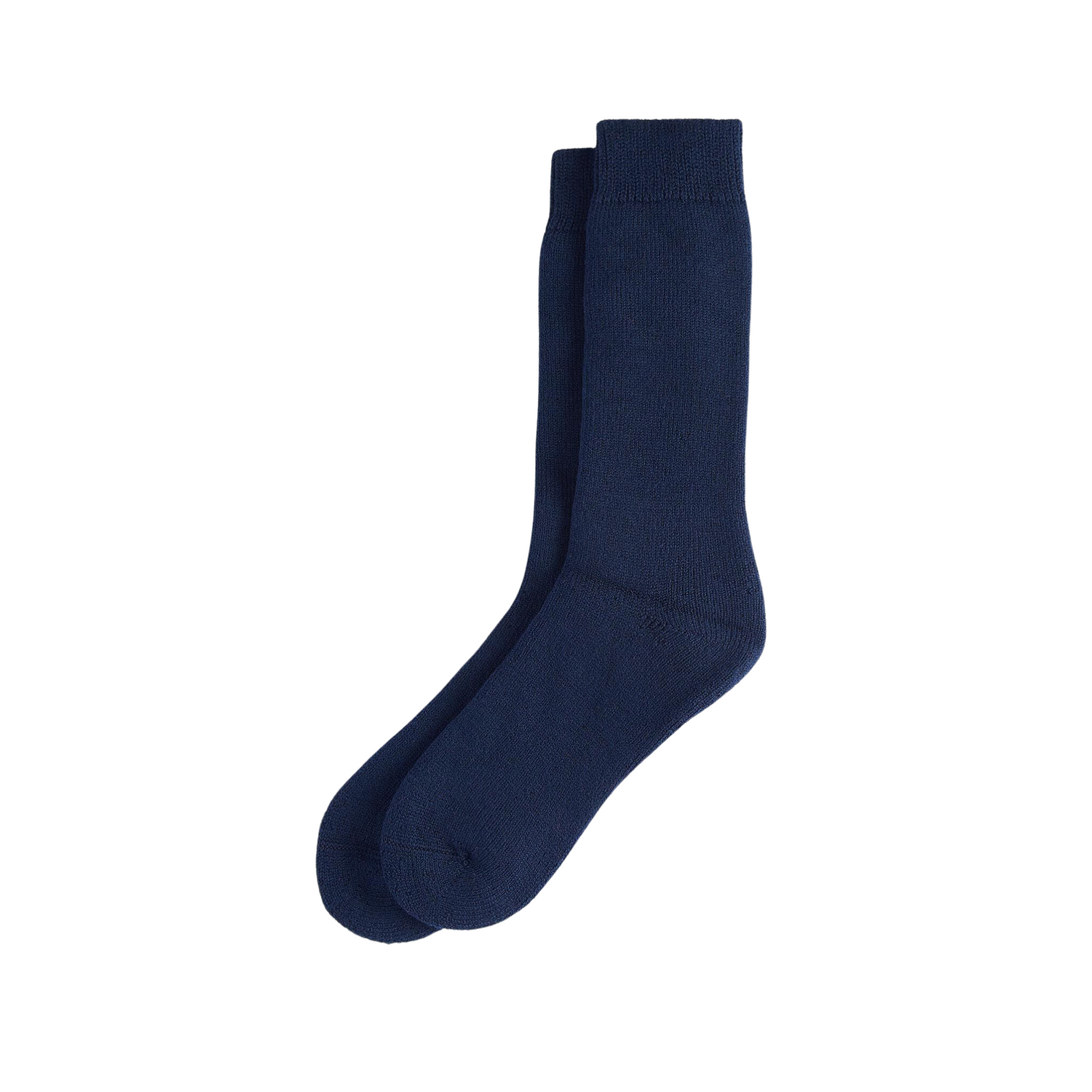 Barbour Wellington Calf Socks Navy