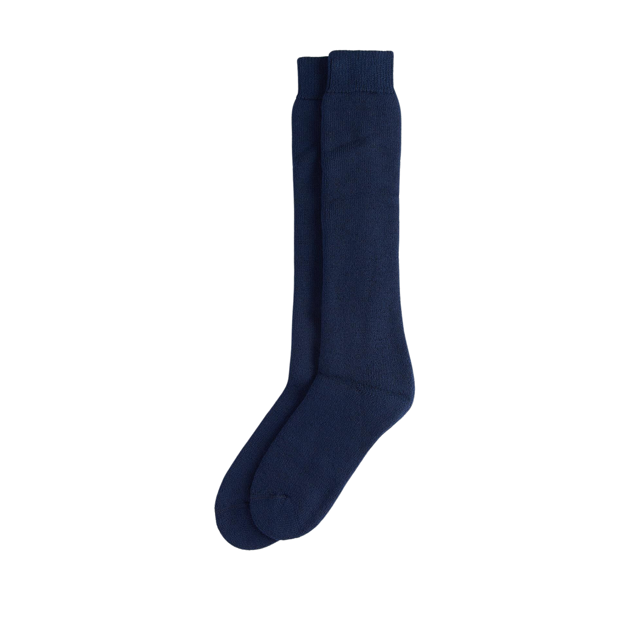 Barbour Wellington Knee Socks Navy