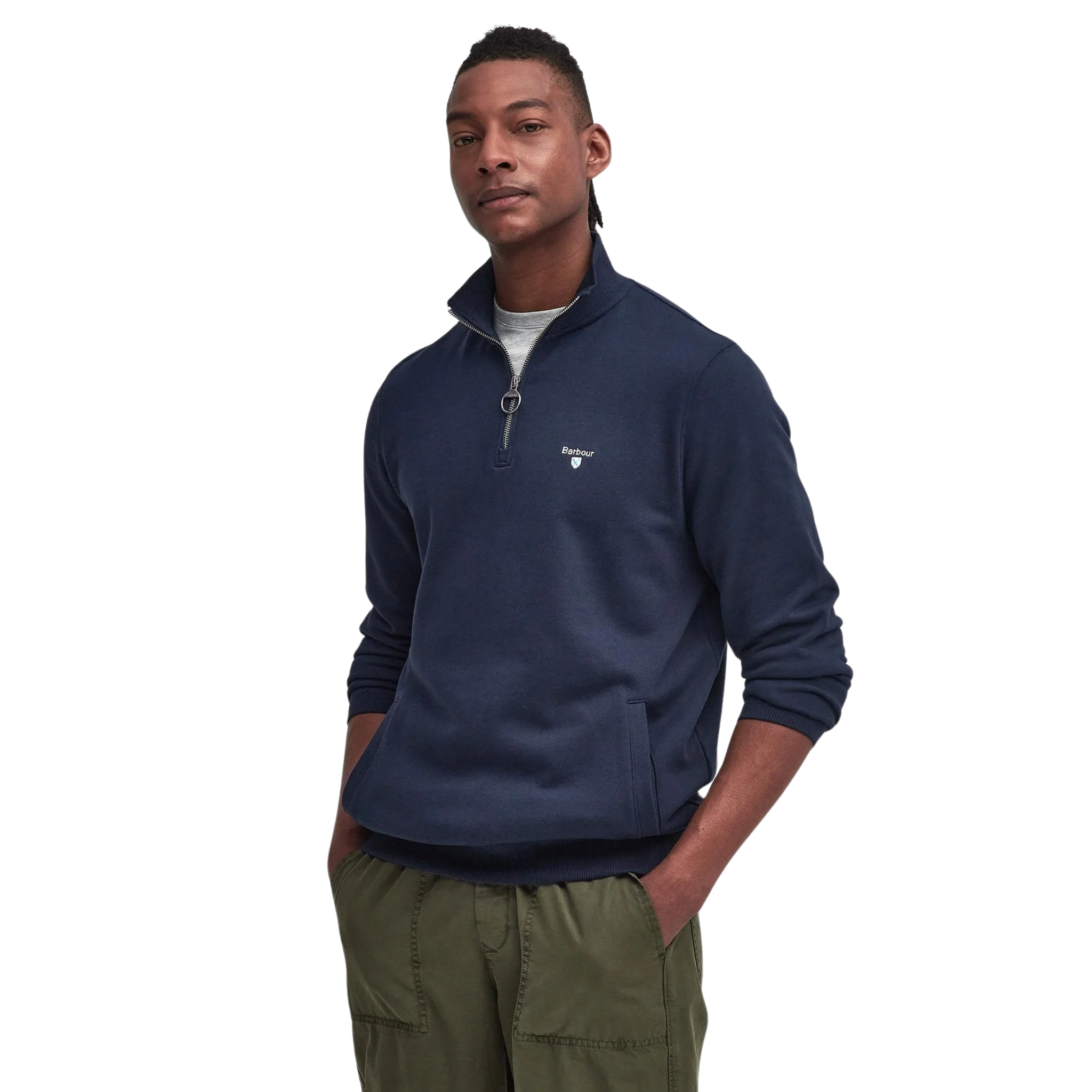 Beckhill Half Zip Sweatshirt Navy