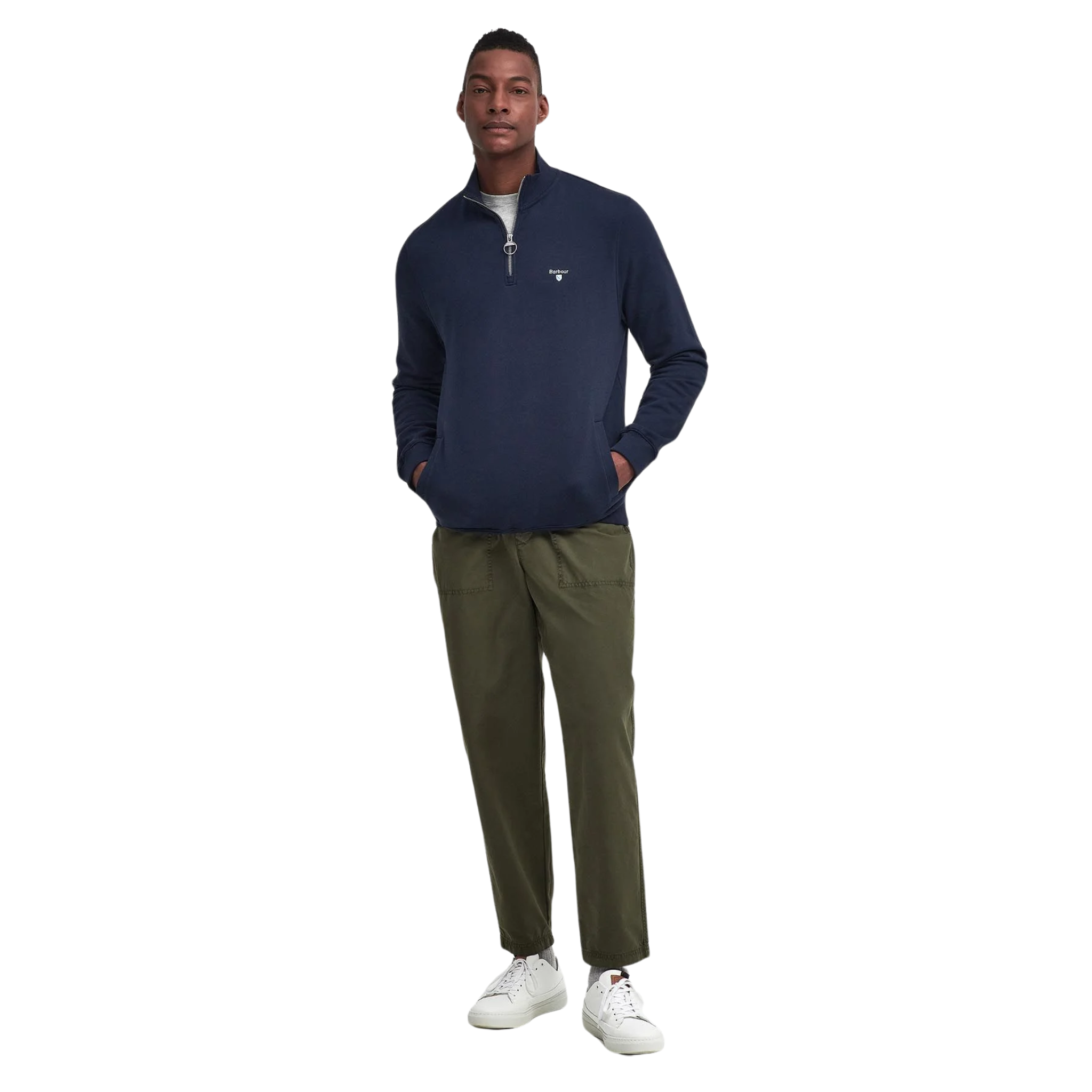 Beckhill Half Zip Sweatshirt Navy