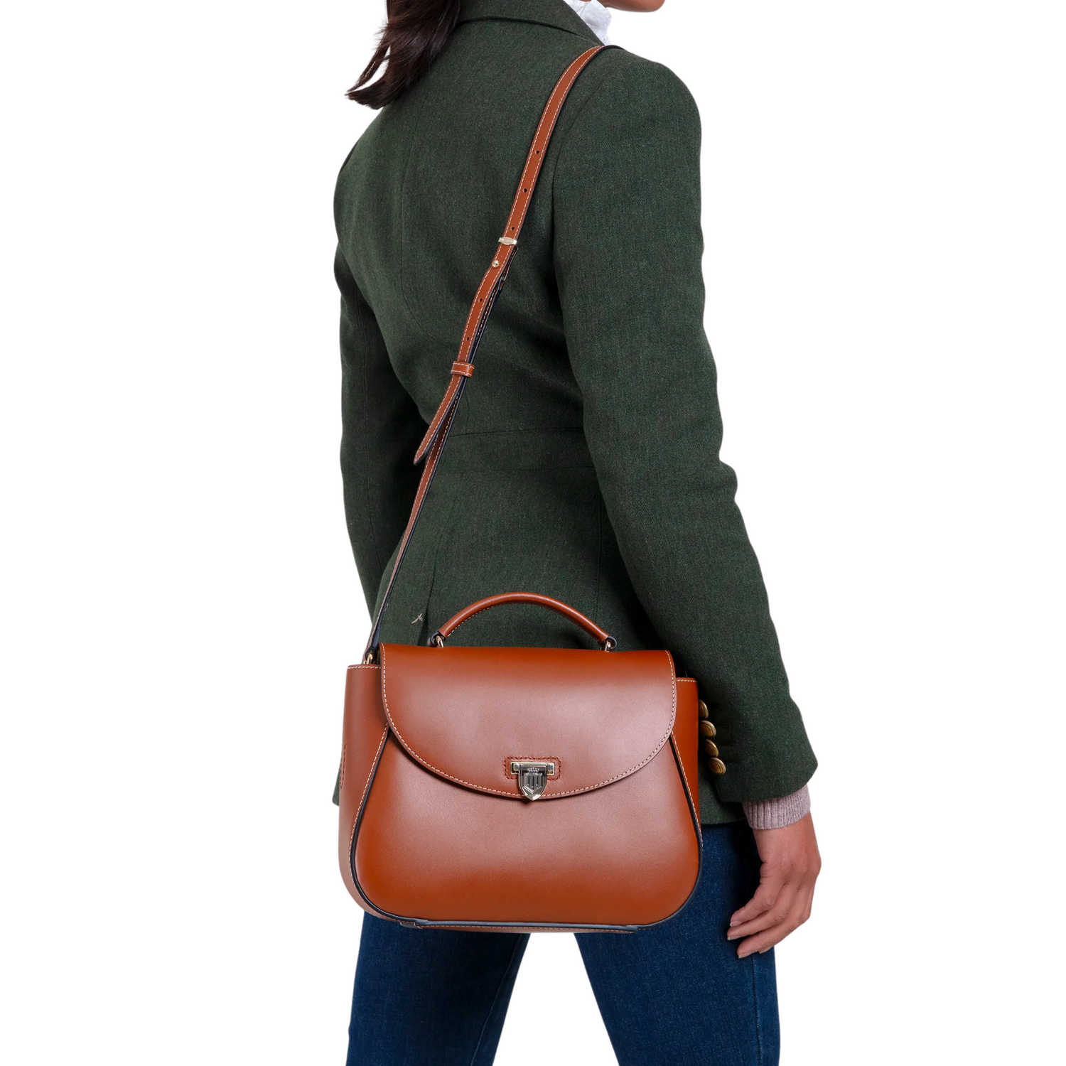 Blenheim Handbag Tan Leather