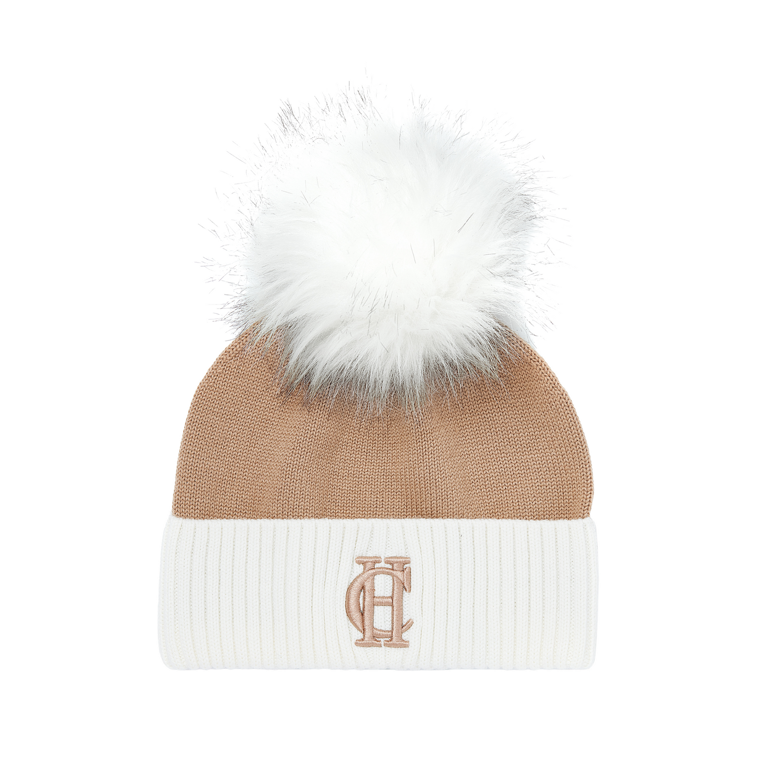 Chelsea Merino Bobble Hat Camel