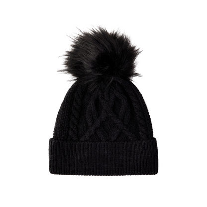 Cortina Bobble Hat Black