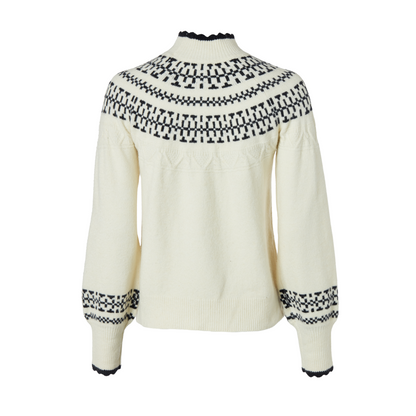 Elodie Roll Neck Knit Natural