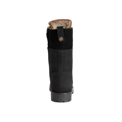 Anglesey Shearling Lined Boot Black Nubuck