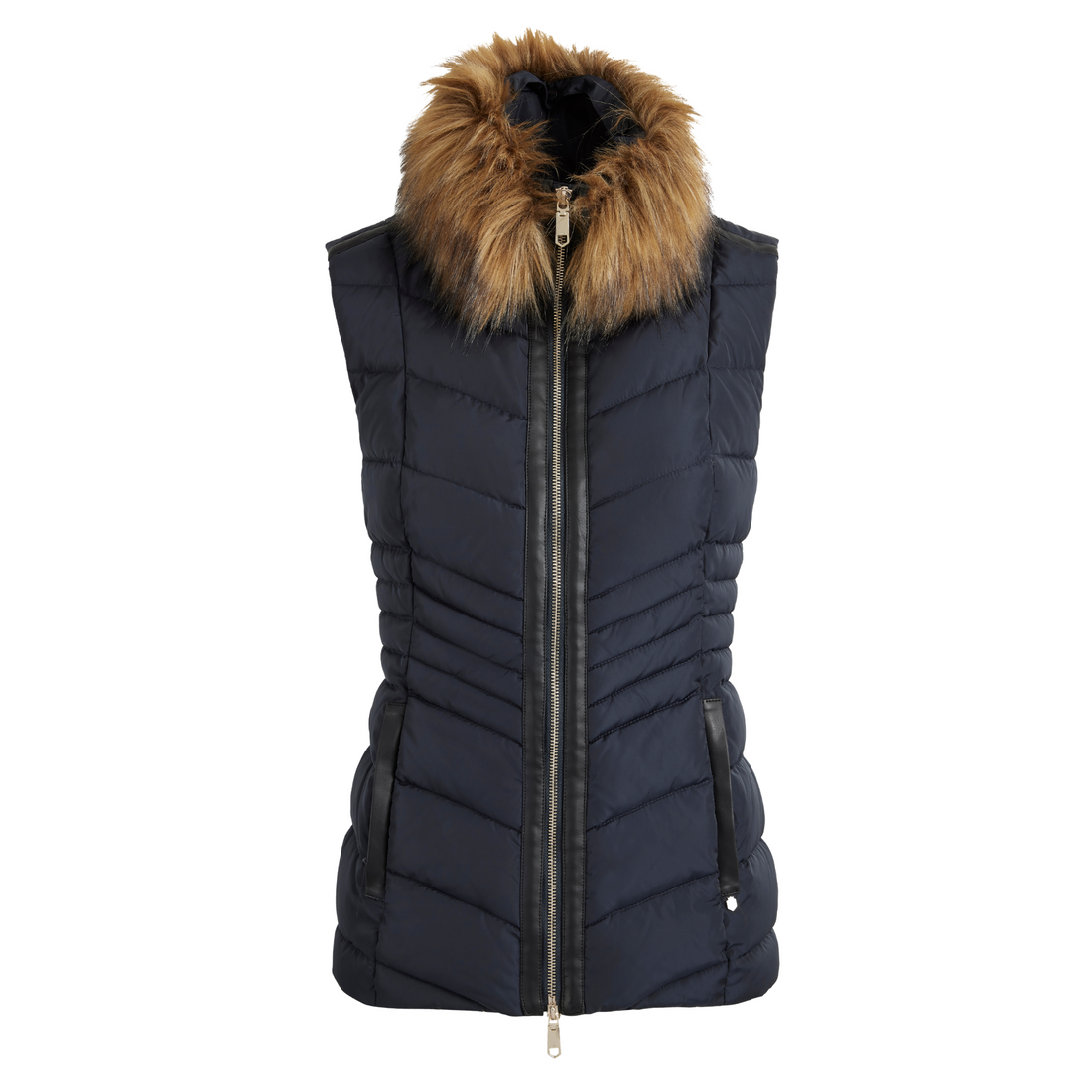 The Pippa Padded Gilet Navy