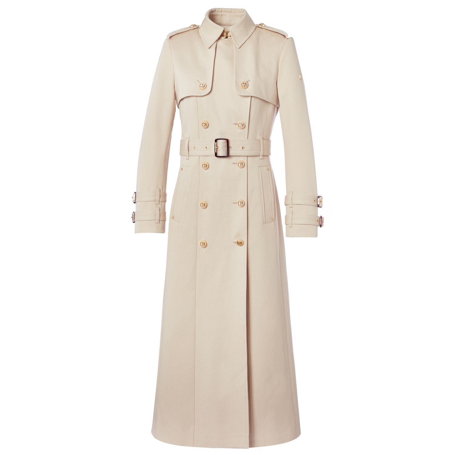 Gatcombe Full Length Trench Coat Stone