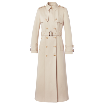 Gatcombe Full Length Trench Coat Stone