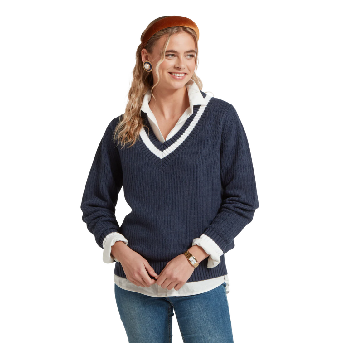 Hambledon Jumper Navy