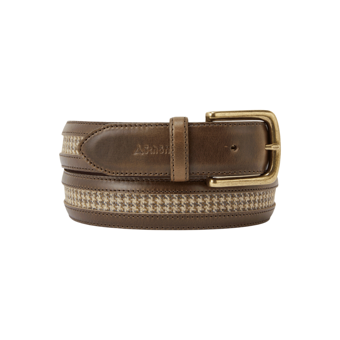 Hartington Belt Houndstooth Tweed