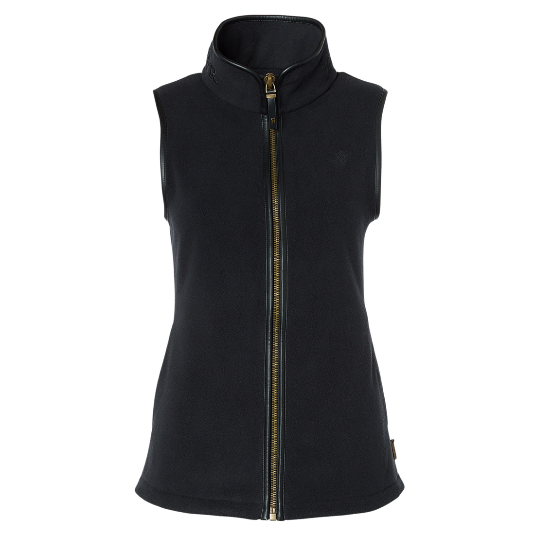 Country Fleece Gilet Black