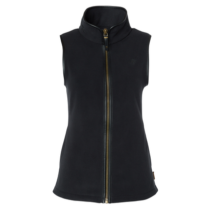 Country Fleece Gilet Black