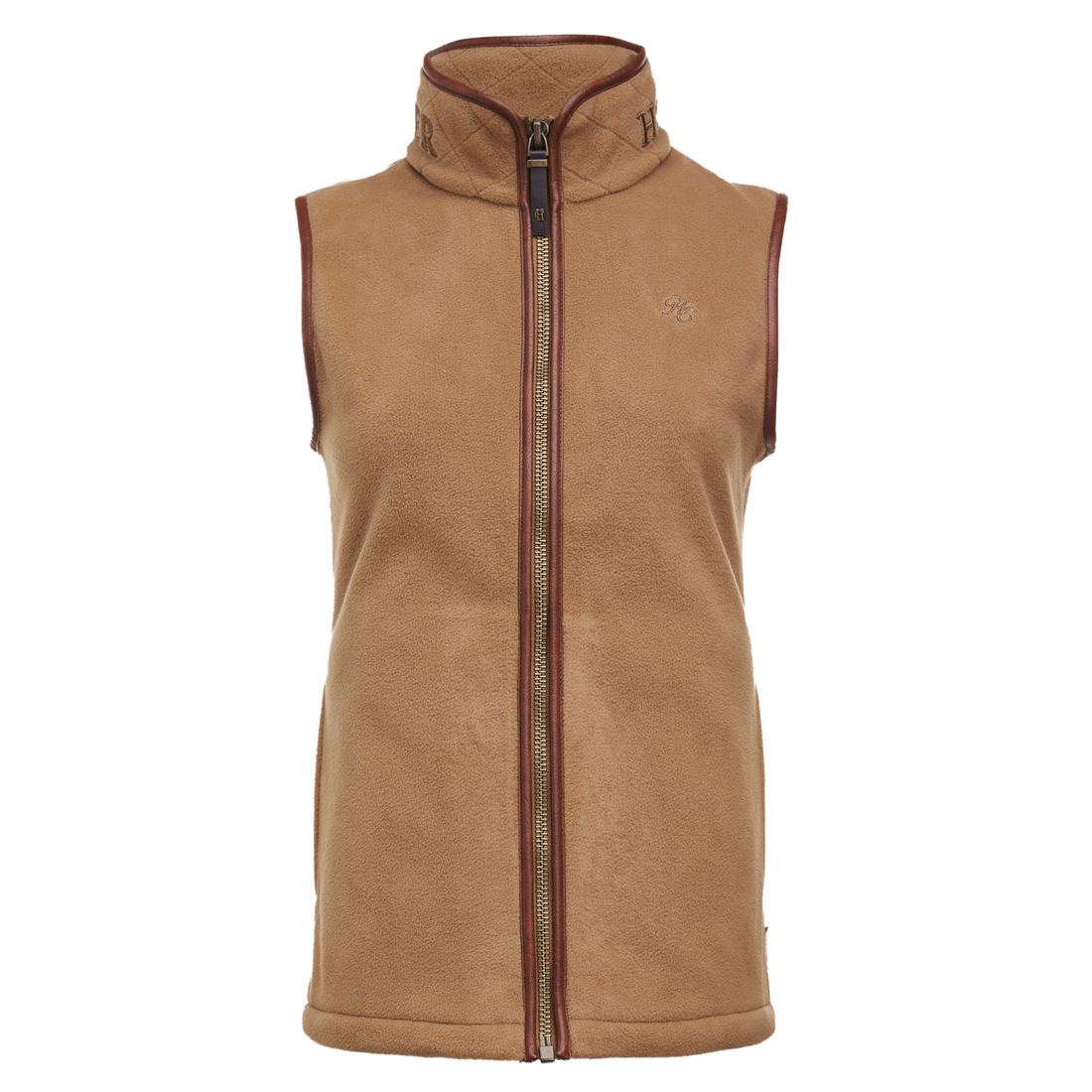 Country Fleece Gilet Coffee