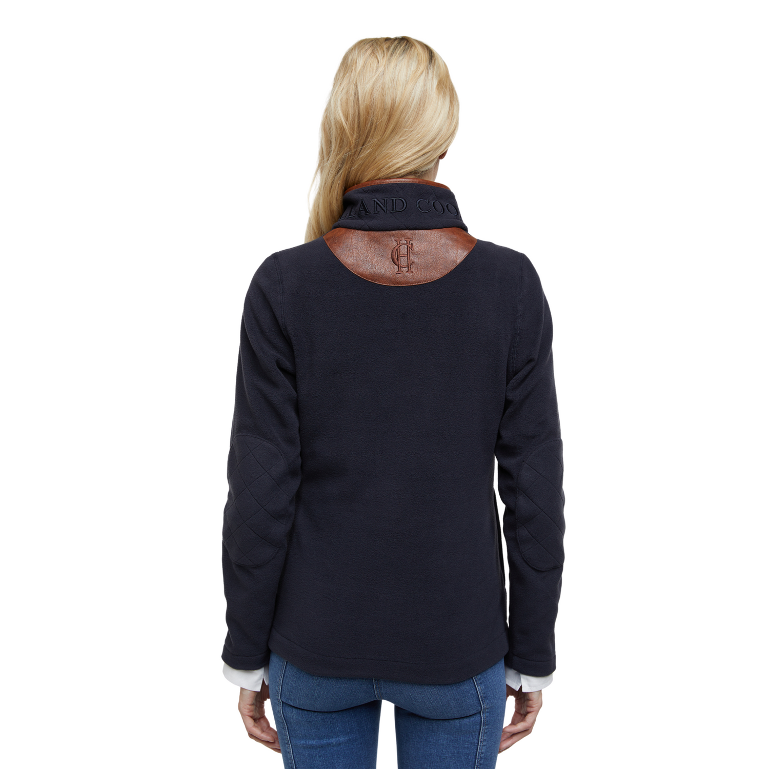 Country Fleece Half Zip Ink Navy