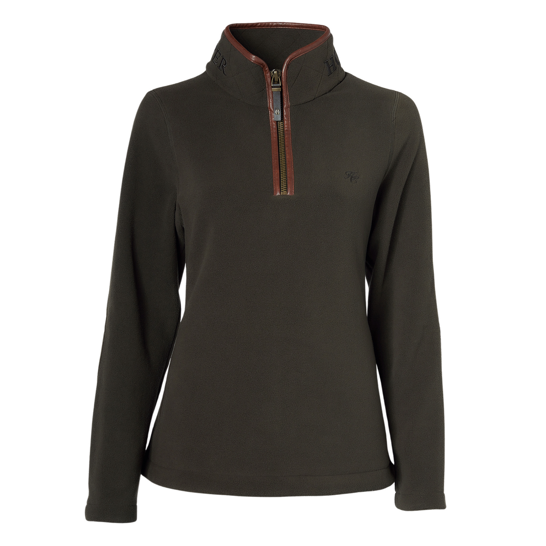 Country Fleece Half Zip Khaki