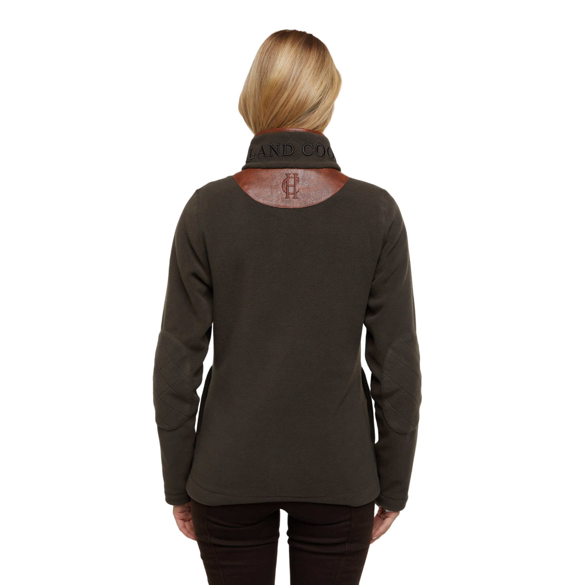 Country Fleece Half Zip Khaki