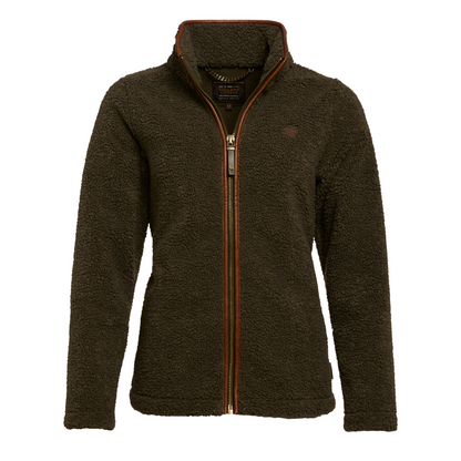 Country Fleece Jacket Khaki Borg