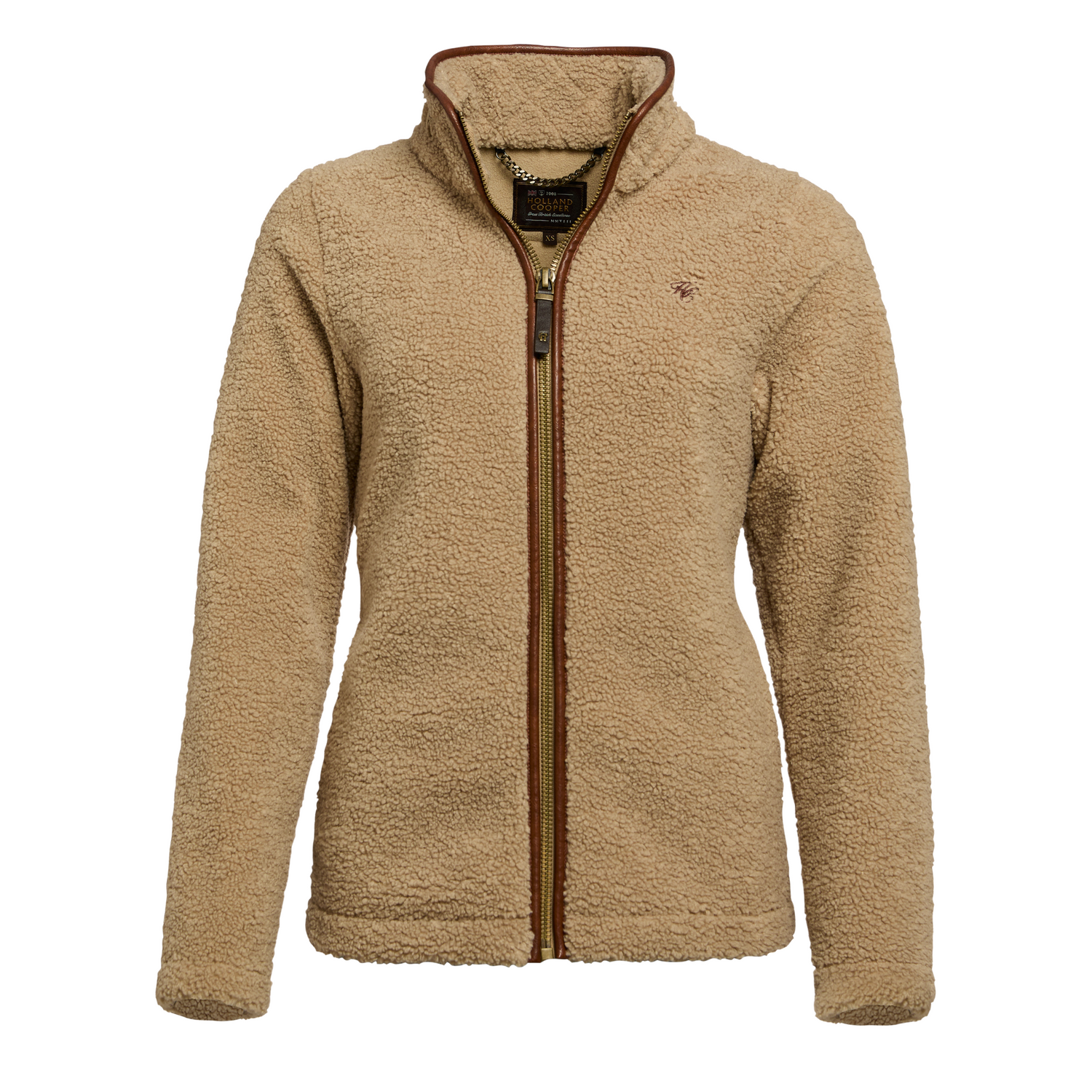 Country Fleece Jacket Natural Borg