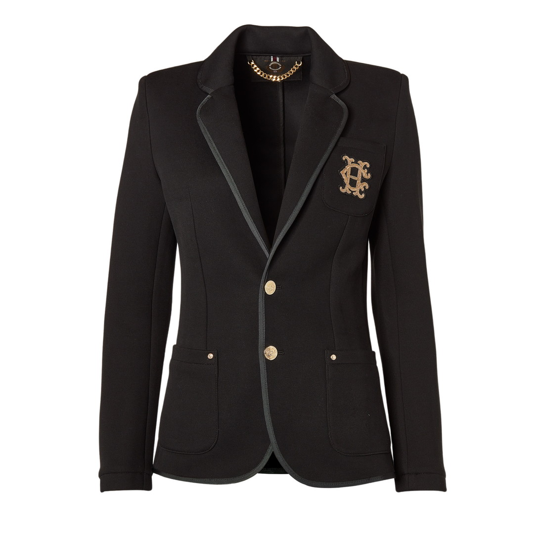 Henley Blazer Black