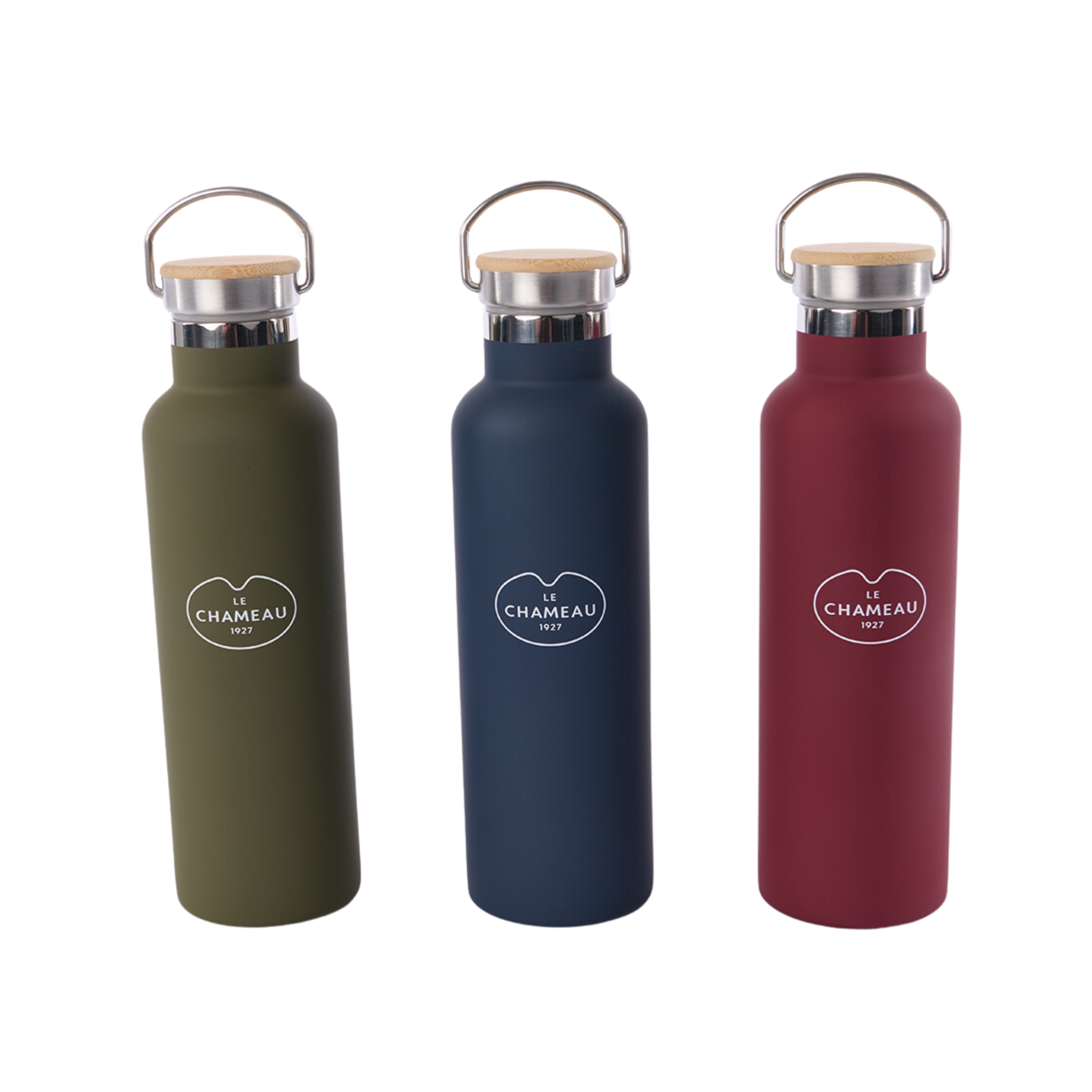 Le Chameau Water Bottle Bleu Fonce 750ml