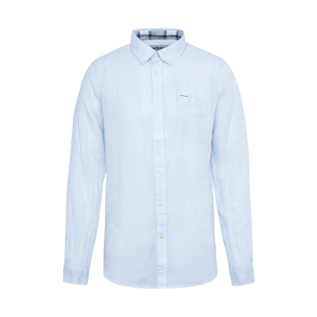 Linton Tailored Shirt Ocean Sky