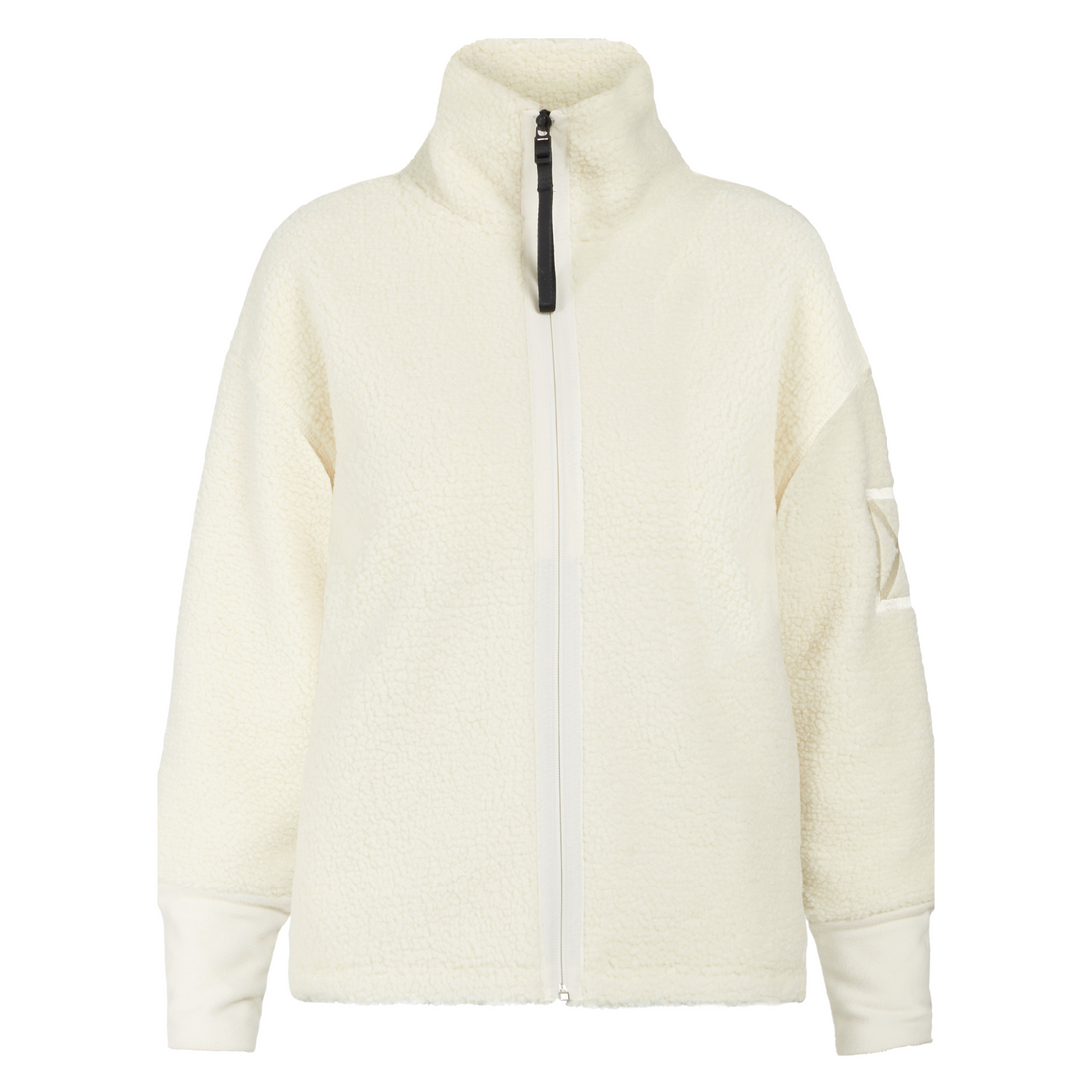 Mella Full Zip Fleece White Foam