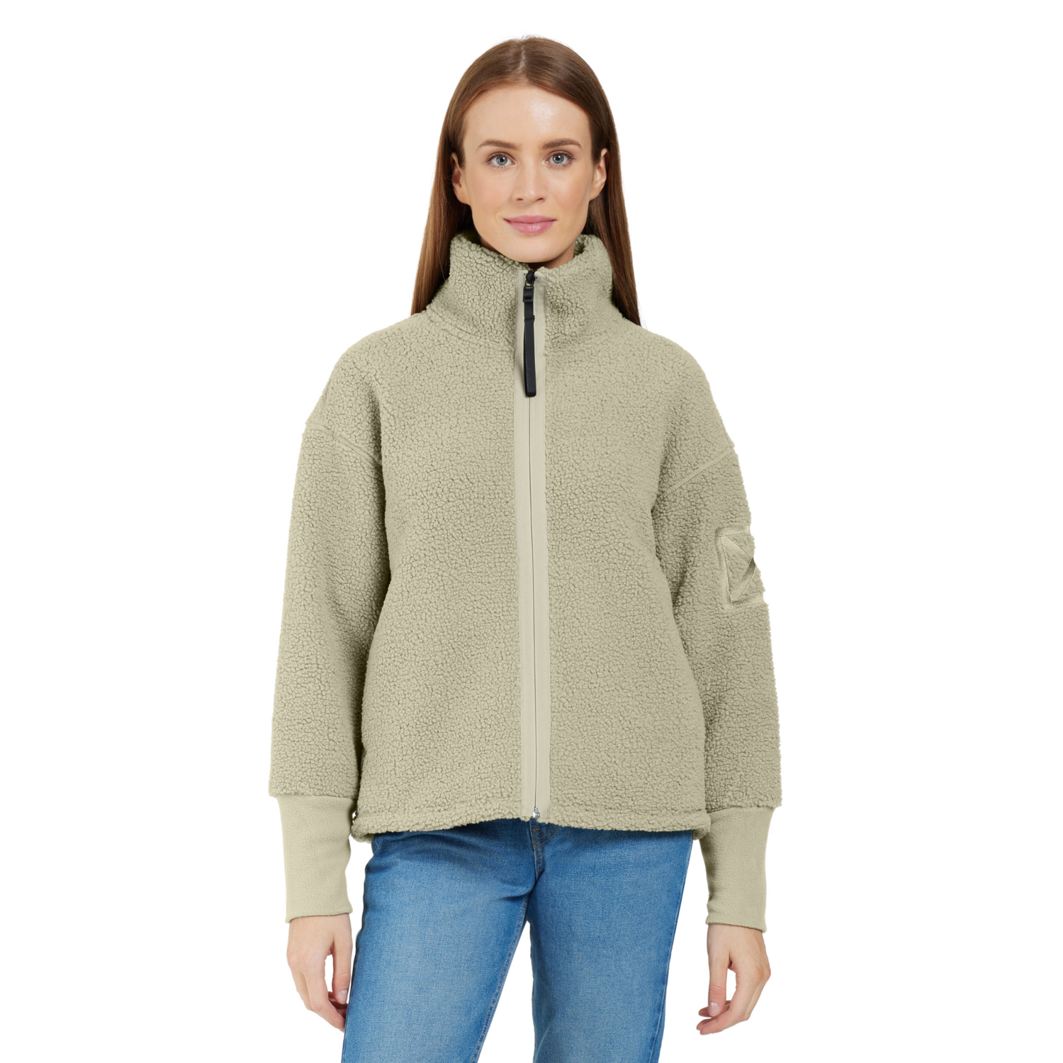 Mella Full Zip Fleece Wilted Leaf