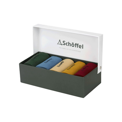 Bamboo Logo Sock Box (Box of 5) Men&