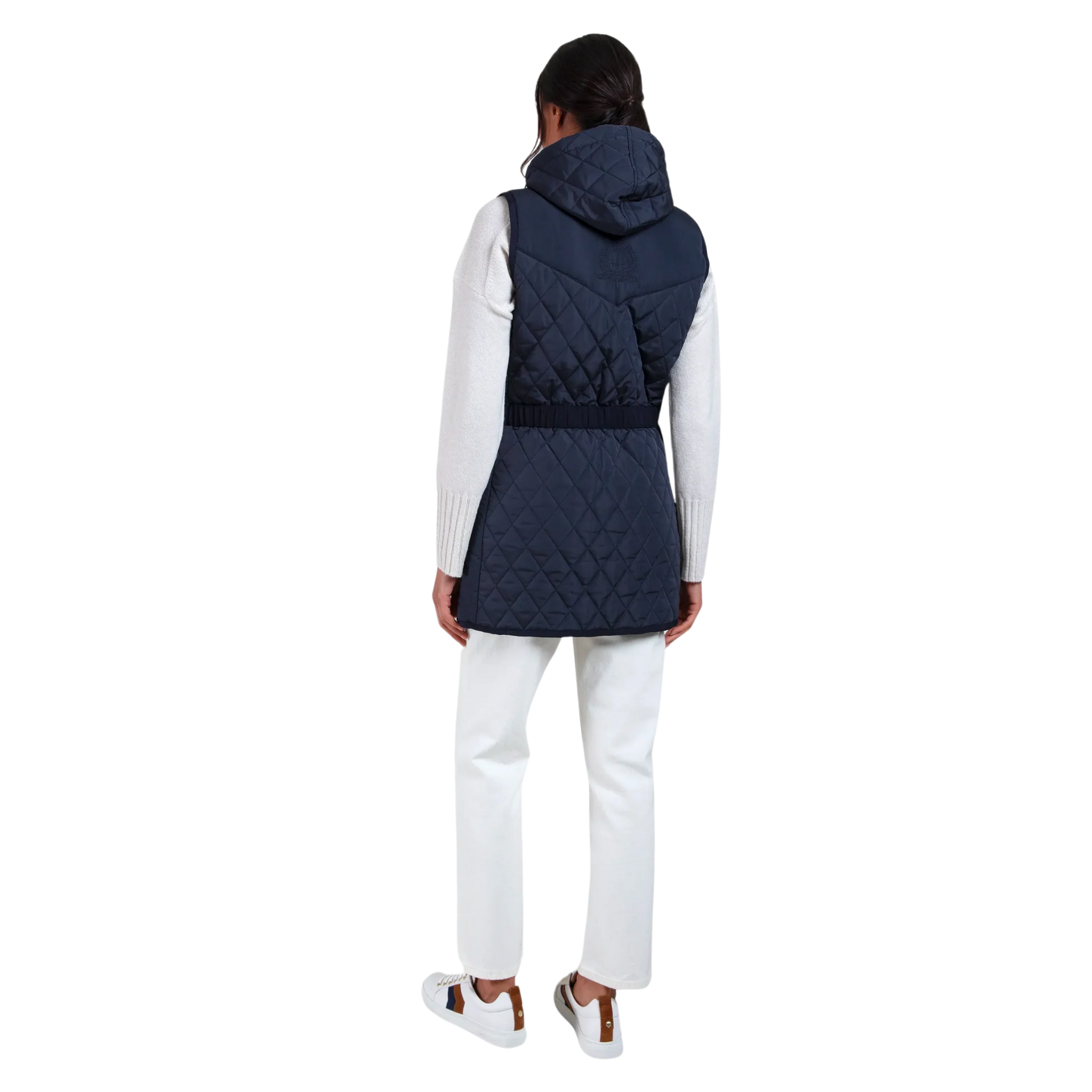 Millie Quilted Gilet Navy