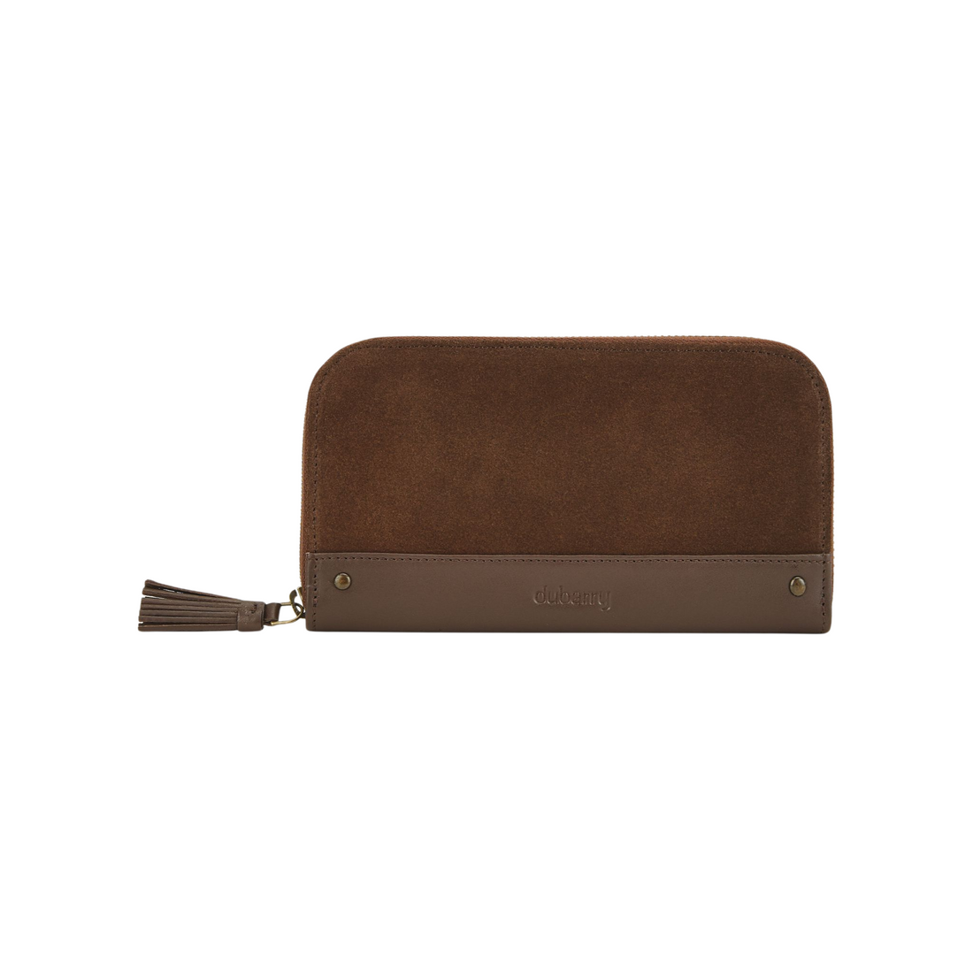 Northbrook Suede purse Cigar