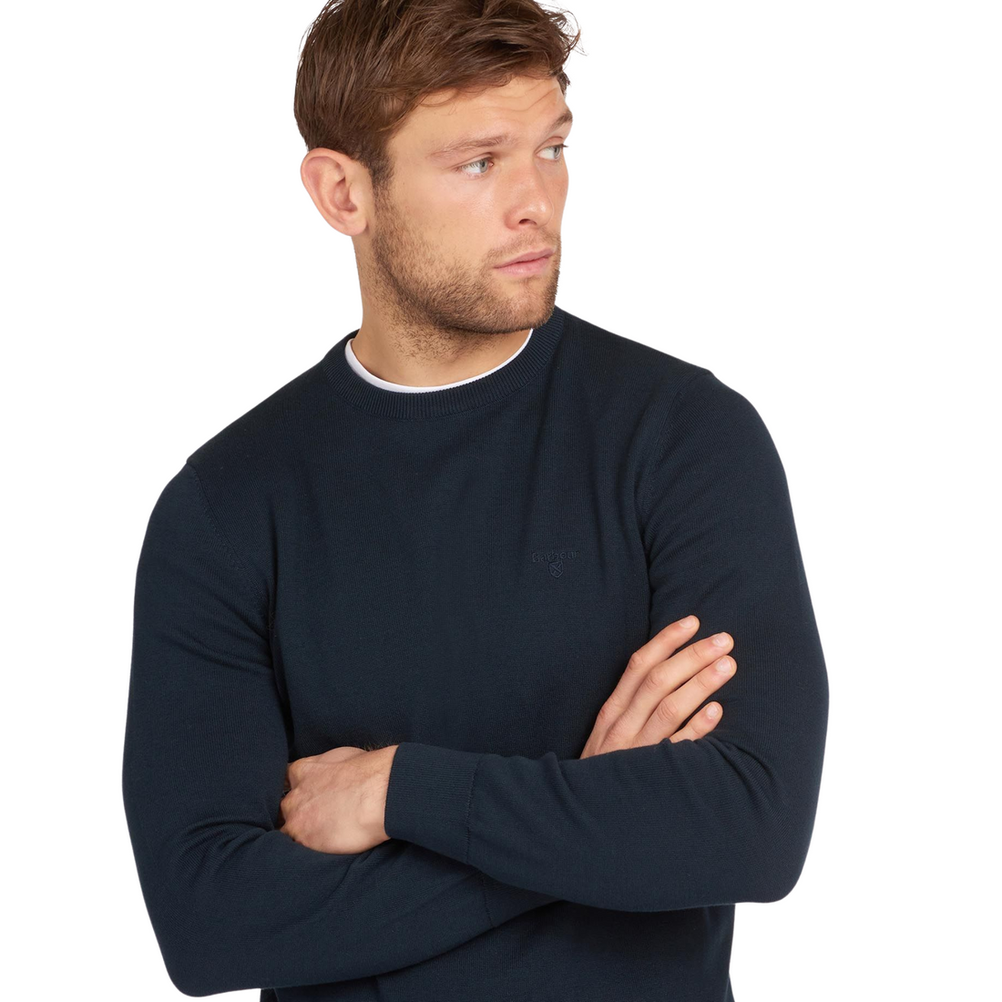 Pima Cotton Crew Neck Sweater