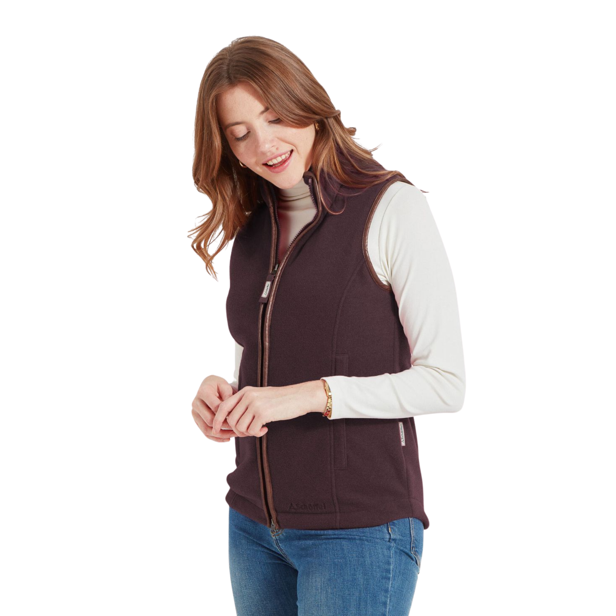 Lyndon Fleece Gilet Port