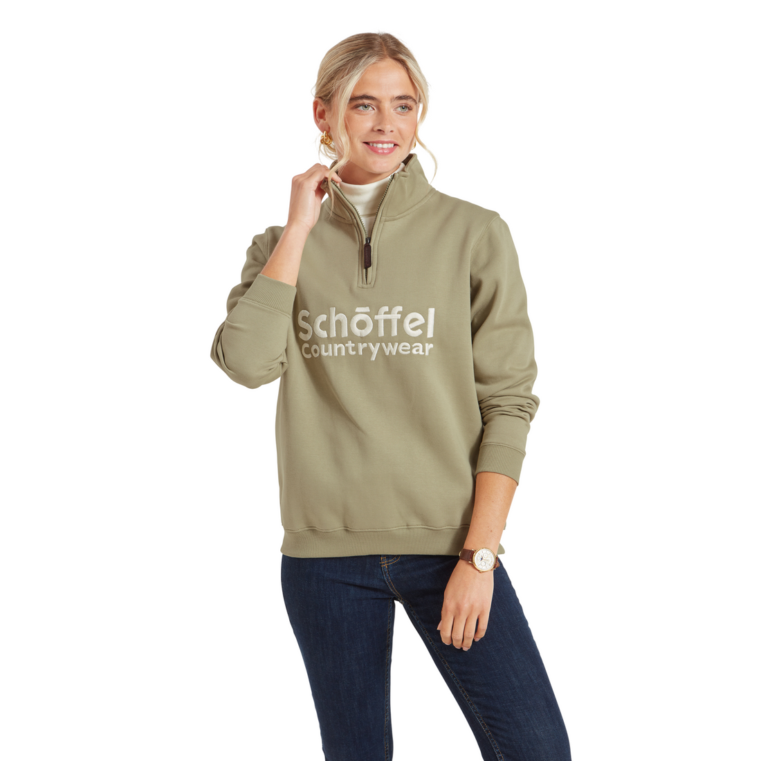 St Issey Sweatshirt Light Sage