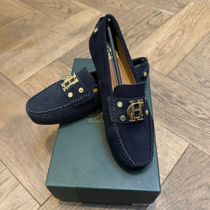 Seconds 034 HC Driving Loafer Navy UK 3