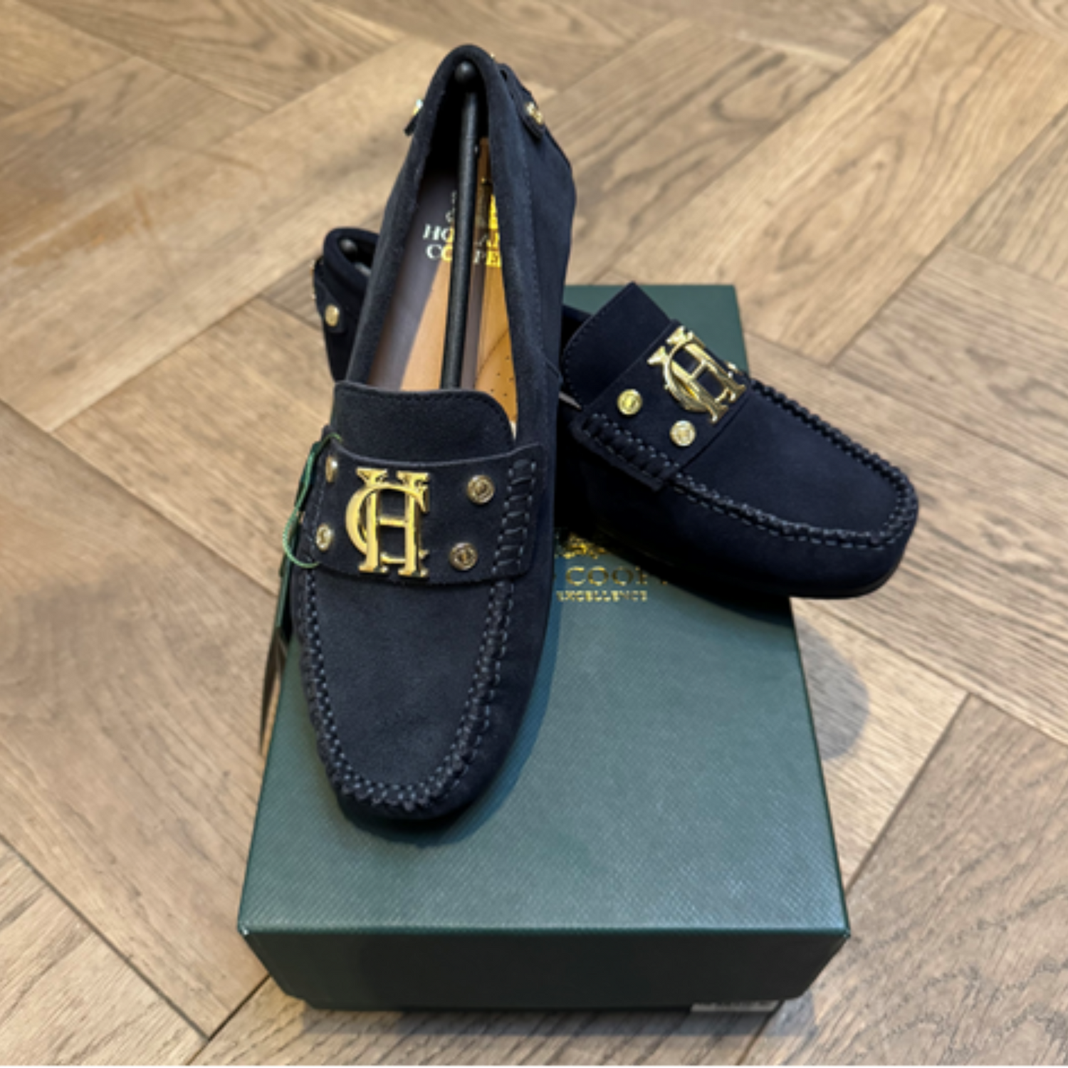 Seconds 034 HC Driving Loafer Navy UK 3