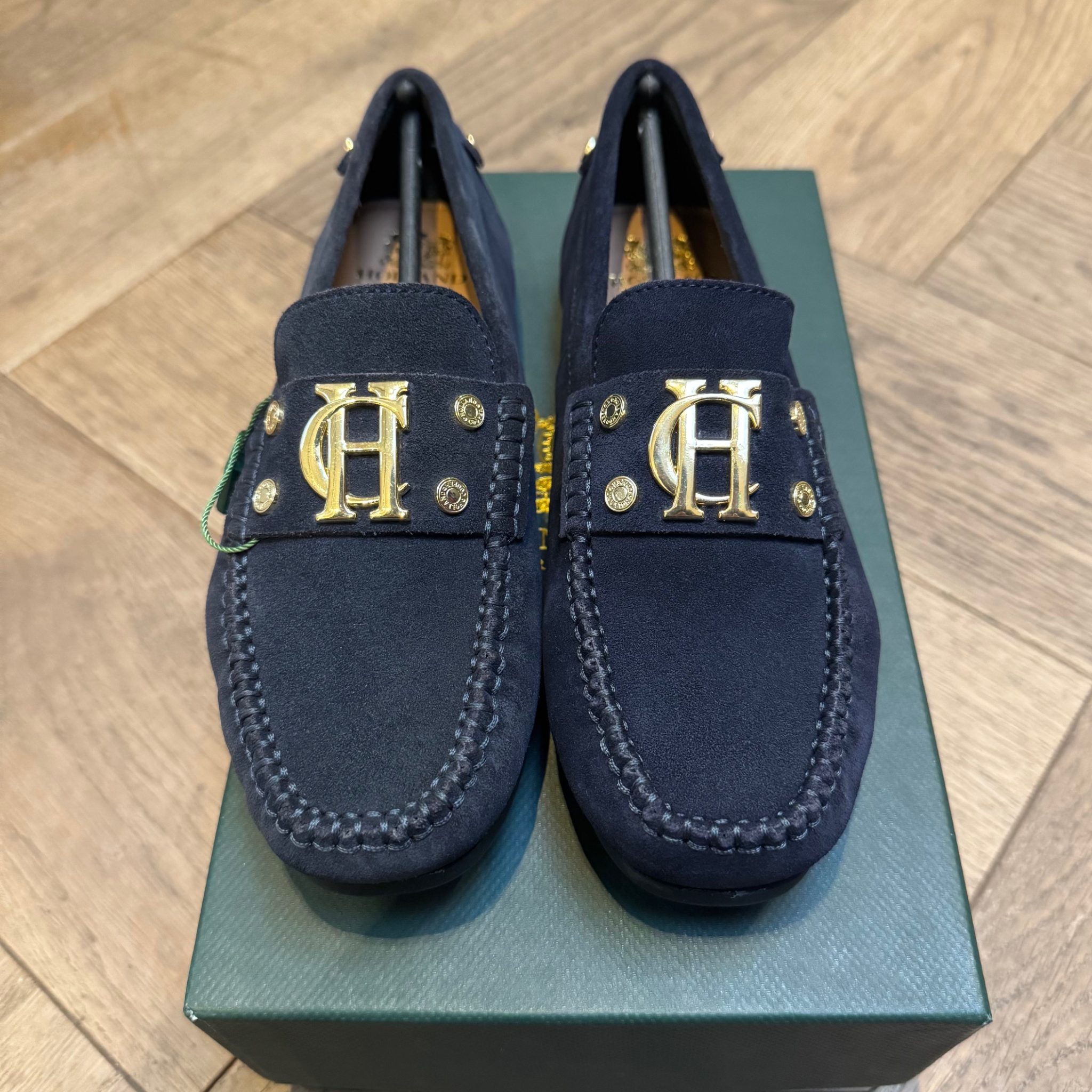 Seconds 034 HC Driving Loafer Navy UK 3