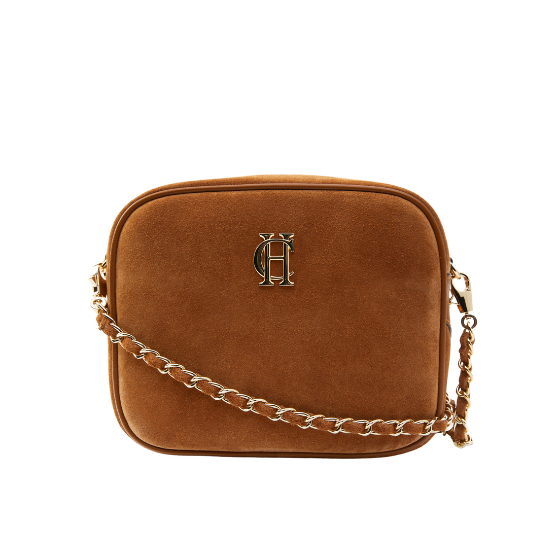 Soho Camera Bag Tan Suede