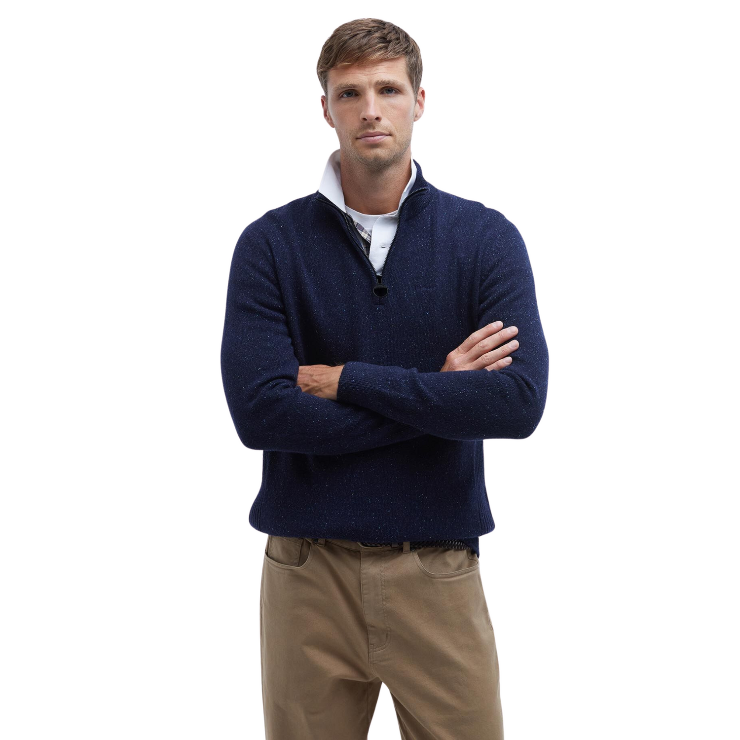 Tisbury Essential Half Zip Navy