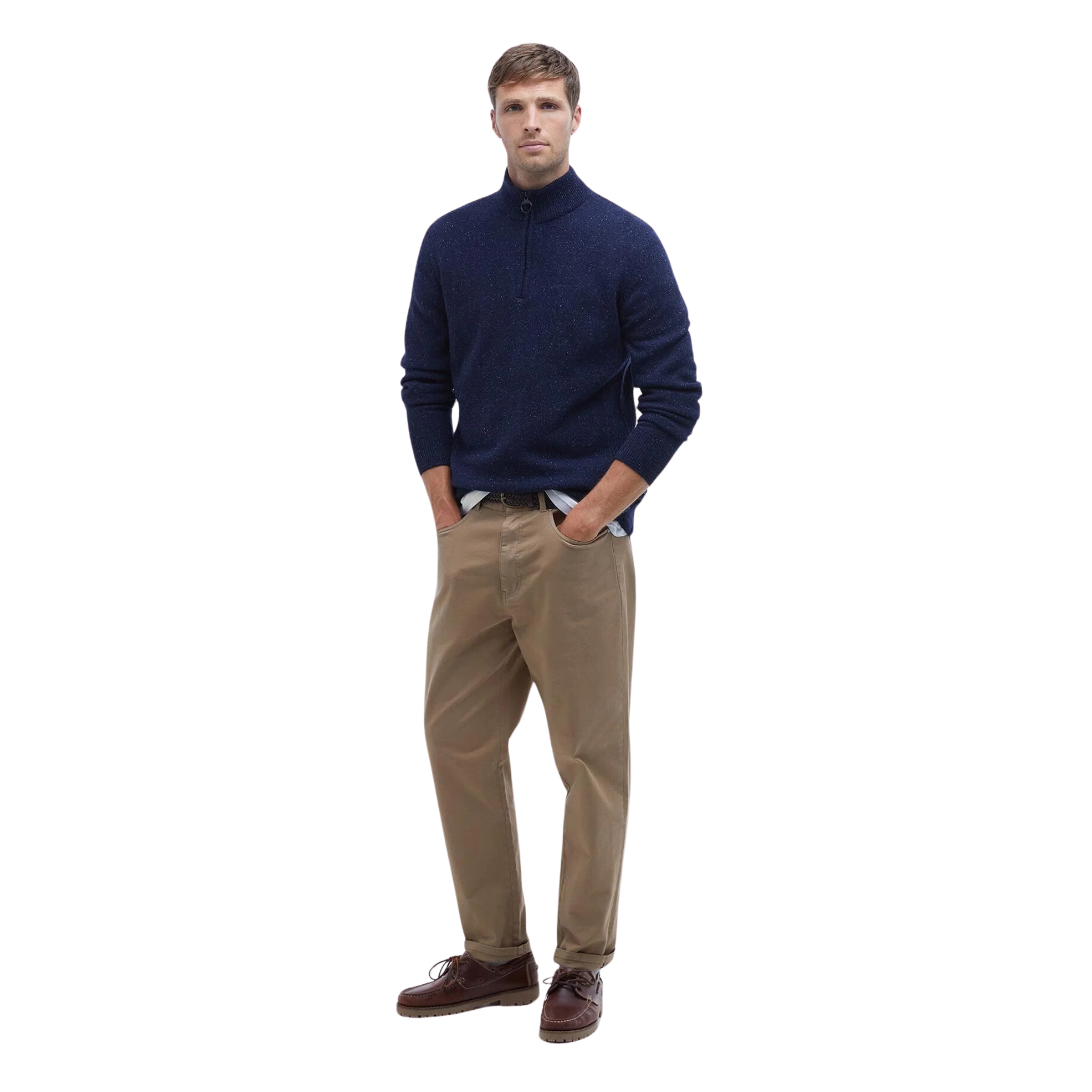 Tisbury Essential Half Zip Navy