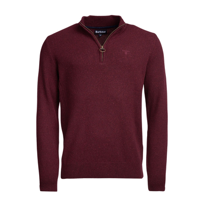 Tisbury Essential Half Zip Ruby