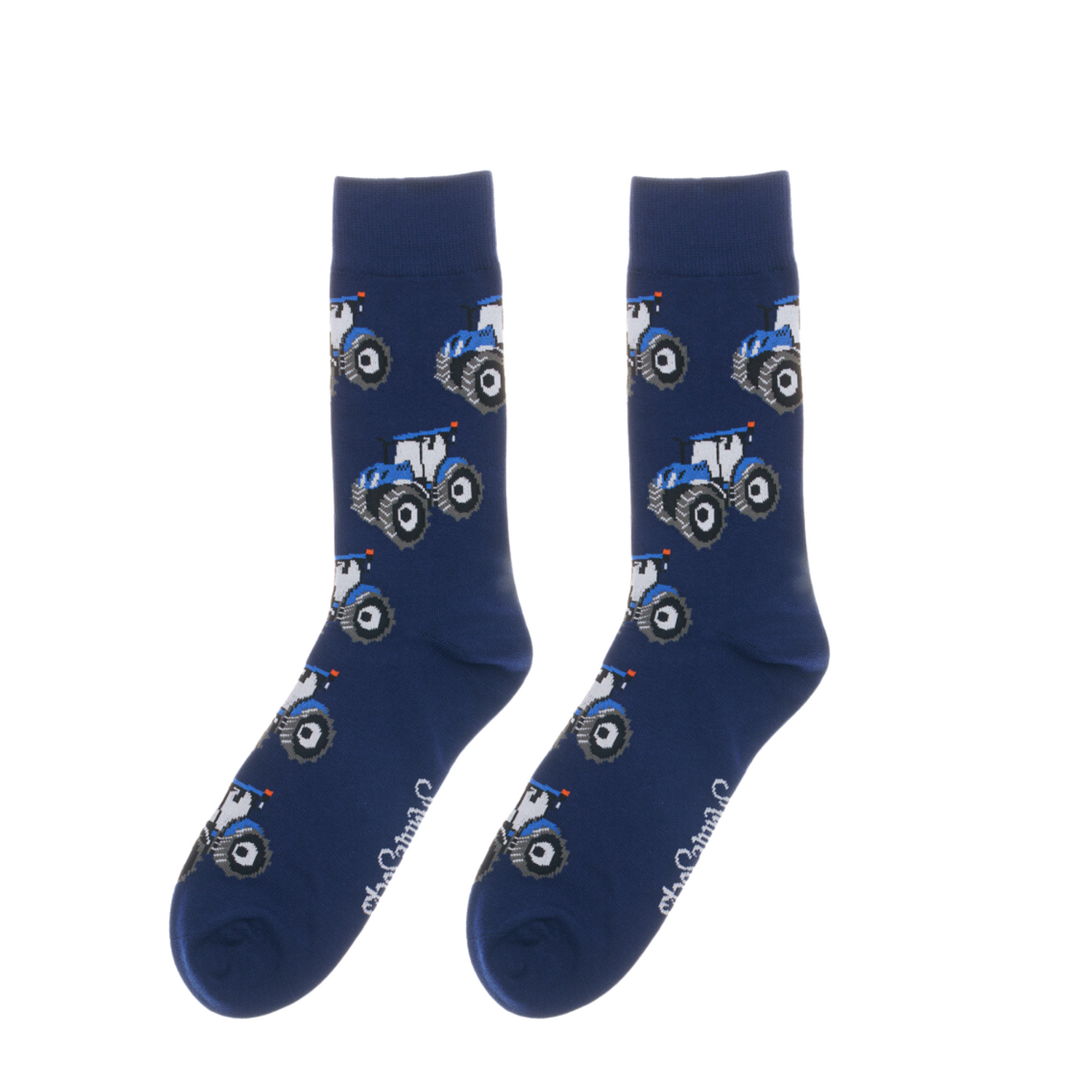 Tractor Socks Blue